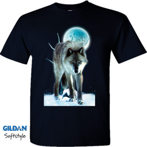 Kaos Wolf T-Shirt Design