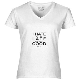 Kaos Kaos HATE BEING LATE - BLACK