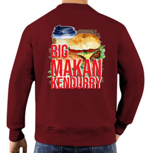Jaket Sweater Big Makan Kendurry (hanya belakang)