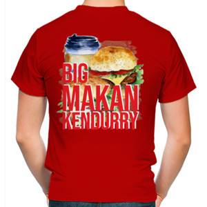 Kaos Big Makan Kendurry (hanya belakang)