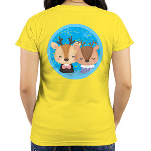Kaos Deer Stars (hanya belakang)