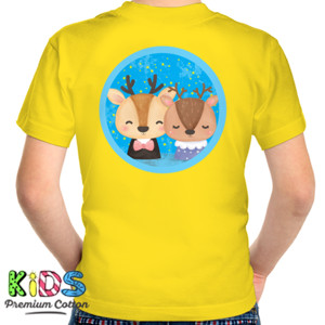 Kaos Deer Stars (hanya belakang)