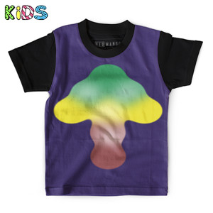 Kaos Anak Full-Print Pohon Warna (Colorful Tree)