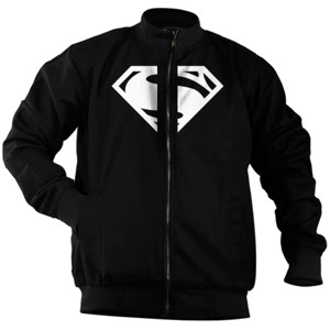 Jaket Bomber Black Superman