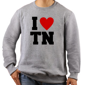 Jaket Sweater I LOVE TN