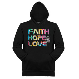 Jaket Hoodie FAITH HOPE LOVE