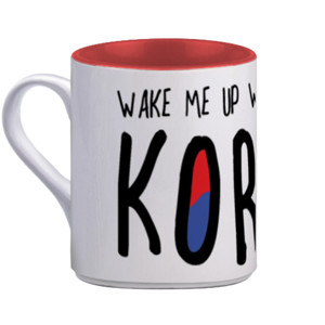 Mug Wake Me Up When I'm in Korea | Mug Premium