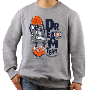 Jaket Sweater Dream Team Basket 
