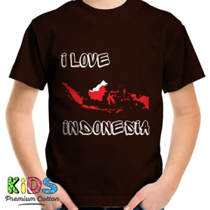Kaos I Love Indonesia