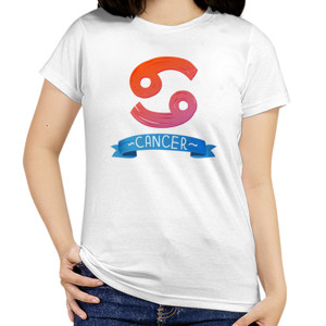 Kaos Zodiak - Cancer Logo 2  