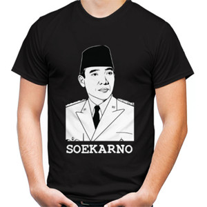 Kaos Soekarno 00 Black