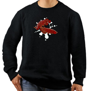Jaket Sweater arwana fish