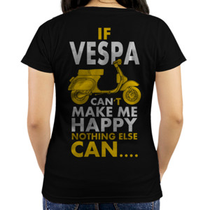 Kaos VESPA MAKES ME HAPPY 3