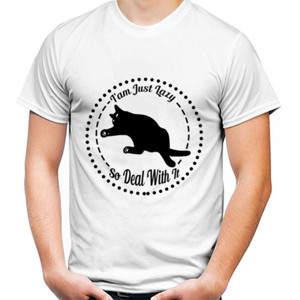 Kaos A Lazy Cat T-shirt