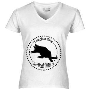 Kaos A Lazy Cat T-shirt