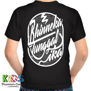 Kaos BHINNEKA TUNGGAL IKA back print