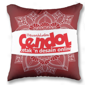 Bantal cendol merah putih