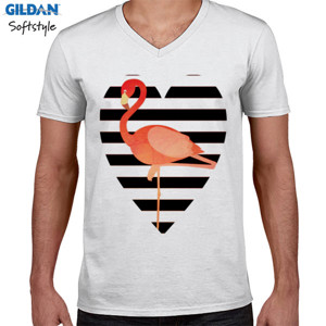 Kaos pure heart flamingo