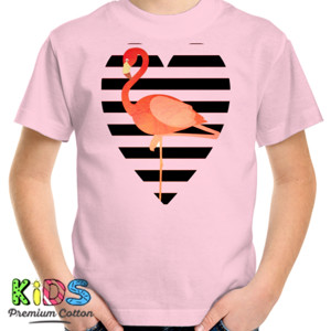 Kaos pure heart flamingo