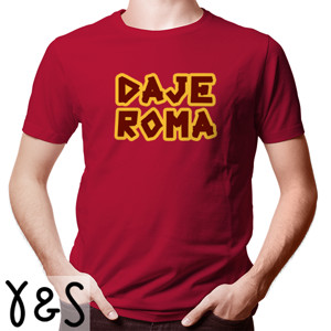 Kaos Kaos Pria Lengan Pendek - Daje Roma Red 