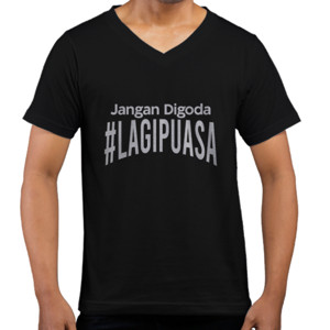 Kaos  Jangan Digoda lagi Puasa
