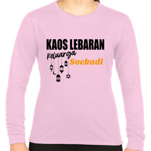 Kaos Kaos Lebaran Keluarga Customized