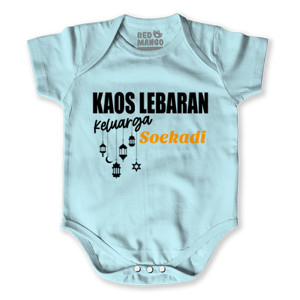 Baby Jumper Kaos Lebaran Keluarga Customized