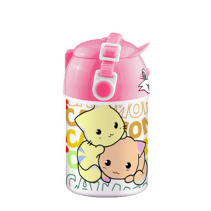 Botol Minum Anak lucu - cat mom