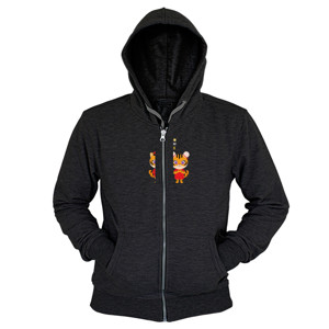 Hoodie Zipper Chinese new year