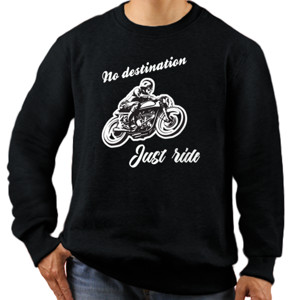Jaket Sweater No Destination Just Ride