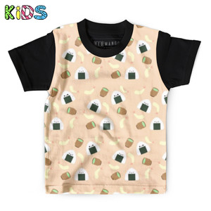 Kaos Anak Full-Print onigiri kids