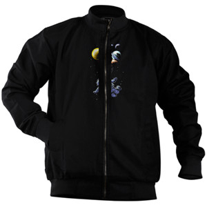 Jaket Bomber Funny Travel Planet