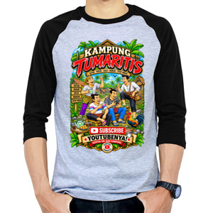 Kaos Raglan RAGLAN KAMPUNG TUMARITIS BETAWI