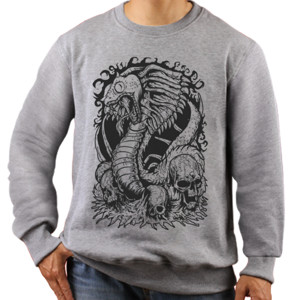 Jaket Sweater Dragon Skull