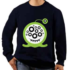 Jaket Sweater Kaos Monster