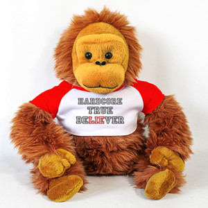Boneka Orang Utan Boneka Orang Utan Hardcore True BeLIEver
