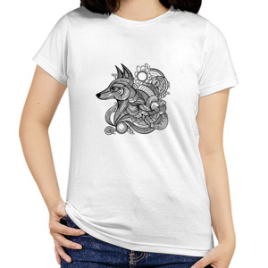 Kaos Premium - Seni Gambar Abstrak Penona Binatang