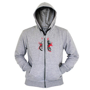 Hoodie Zipper BMX STREET