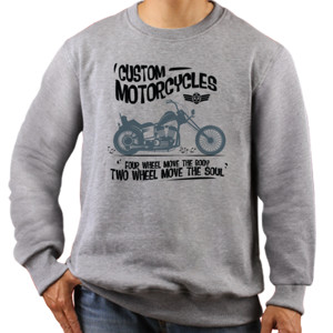 Jaket Sweater Motor Cycles Custom