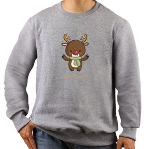 Jaket Sweater Christmas Deer
