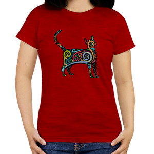 Kaos Kucing Batik 