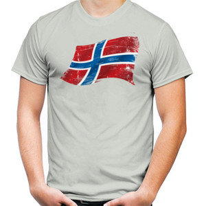 Kaos Norway Grunge Flags