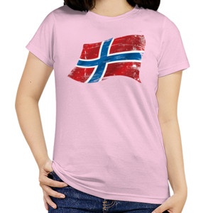 Kaos Norway Grunge Flags