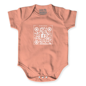 Baby Jumper Kaos Kaos QR CODE (Kena prank) Bisa custom