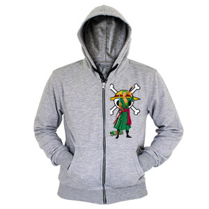 Hoodie Zipper Roronoa Zoro One Piece