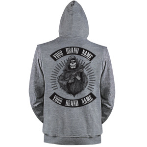 Jaket Hoodie Grim Riffle 