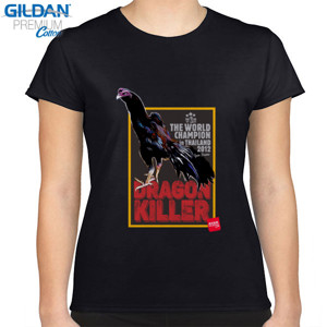 Kaos Ayam Bangkok Pakhoy Dragon Killer Color