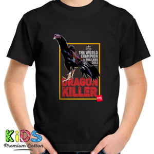 Kaos Ayam Bangkok Pakhoy Dragon Killer Color