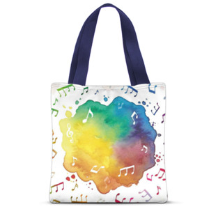 Tas Tote Fullprint Music Enthusiast vol 5