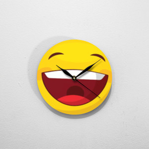 Jam Dinding clock laugh